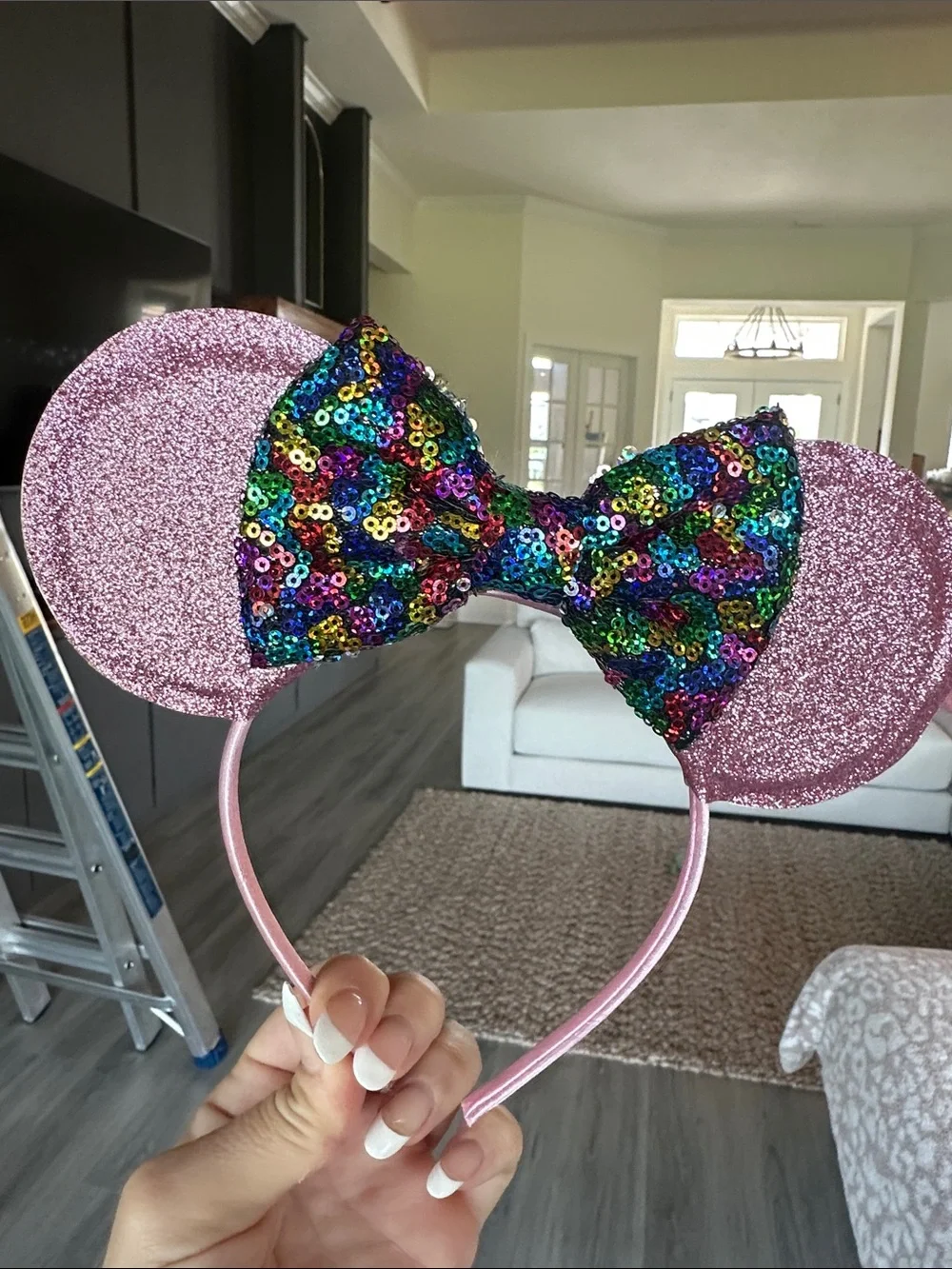 N/A sparkly pink